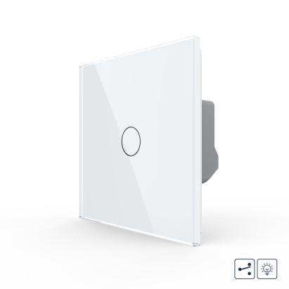 Intrerupator Simplu Cap Scara, Dimmer cu Touch LIVOLO - Serie Noua SmartElectro IntelligentHouse