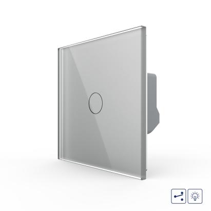 Intrerupator Simplu Cap Scara, Dimmer cu Touch LIVOLO - Serie Noua SmartElectro IntelligentHouse