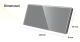 Panou Intrerupator Dublu + Dublu + Dublu cu Touch Din Sticla LUXION SmartElectro IntelligentHouse