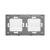 Panou Intrerupator Triplu + Dublu cu Touch Din Sticla LUXION SmartElectro IntelligentHouse
