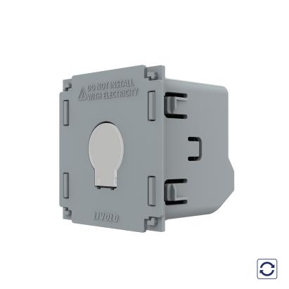 Modul Intrerupator Simplu cu Revenire, Contact Uscat cu Touch LIVOLO - Serie Noua SmartElectro IntelligentHouse