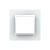 Intrerupator Simplu Mecanic Cap Cruce, 2 Module LIVOLO cu Rama din Sticla - Serie Noua SmartElectro IntelligentHouse