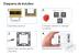 Intrerupator Simplu Mecanic Cap Cruce, 2 Module LIVOLO cu Rama din Sticla - Serie Noua SmartElectro IntelligentHouse