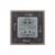 Intrerupator Simplu Mecanic Cap Cruce, 2 Module LIVOLO cu Rama din Sticla - Serie Noua SmartElectro IntelligentHouse