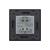 Intrerupator Simplu Mecanic Cap Cruce, 2 Module LIVOLO cu Rama din Sticla - Serie Noua SmartElectro IntelligentHouse