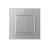 Intrerupator Dublu Mecanic Cap Scara LIVOLO cu Rama din Sticla - Serie Noua SmartElectro IntelligentHouse