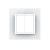 Intrerupator Dublu Mecanic Cap Cruce LIVOLO cu Rama din Sticla - Serie Noua SmartElectro IntelligentHouse