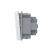 Modul Intrerupator Simplu Mecanic, 2 Module cu Reset (Revenire) LIVOLO - Serie Noua SmartElectro IntelligentHouse