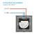 Modul Intrerupator Dublu, Protocol ZigBee cu Touch LUXION SmartElectro IntelligentHouse