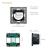 Modul Intrerupator Dublu, RF433 cu Touch LUXION SmartElectro IntelligentHouse