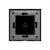 Panou Buton Sonerie cu Touch Din Sticla LUXION SmartElectro IntelligentHouse