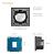 Modul Buton Sonerie cu Touch, cu Revenire LUXION SmartElectro IntelligentHouse