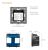 Modul Intrerupator Dublu Wi-Fi cu Touch LUXION SmartElectro IntelligentHouse