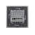 Intrerupator Simplu Cap Scara / Cruce cu Touch LIVOLO din Sticla - Protocol ZigBee EC SmartElectro IntelligentHouse