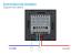 Modul Intrerupator Dublu cu Touch LIVOLO - Protocol ZigBee EC SmartElectro IntelligentHouse