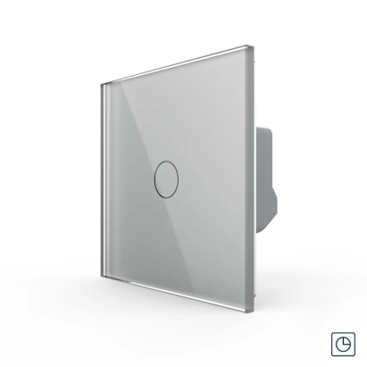 Intrerupator Simplu cu Timer LIVOLO Din Sticla - Serie Noua SmartElectro IntelligentHouse