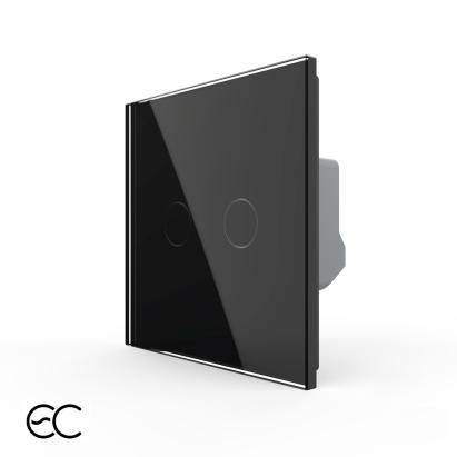 Intrerupator Dublu cu Touch LIVOLO din Sticla - Protocol ZigBee EC SmartElectro IntelligentHouse