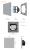Intrerupator Cvadruplu cu Touch din Sticla LUXION, 500W SmartElectro IntelligentHouse
