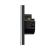 Intrerupator Cvadruplu cu Touch din Sticla LUXION, 500W SmartElectro IntelligentHouse