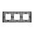 Rama Tripla din Aluminiu LUXION SmartElectro IntelligentHouse