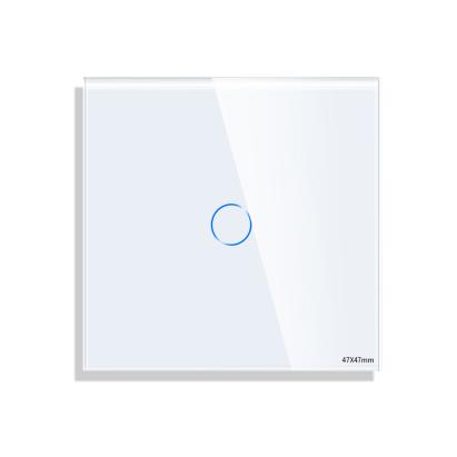Panou Intrerupator Simplu cu Touch Mini din Sticla LUXION SmartElectro IntelligentHouse