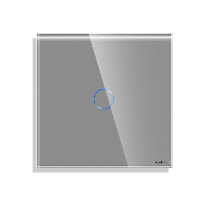 Panou Intrerupator Simplu cu Touch Mini din Sticla LUXION SmartElectro IntelligentHouse