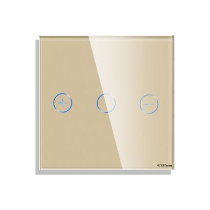 Panou Intrerupator Variator cu Touch Mini din Sticla LUXION SmartElectro IntelligentHouse