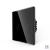 Intrerupator Dublu Cap Scara/Cruce cu Touch din Sticla LUXION, Serie A SmartElectro IntelligentHouse