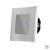 Intrerupator Dublu Cap Scara / Cruce cu Touch din Sticla si Rama de Aluminiu LUXION, Serie A SmartElectro IntelligentHouse