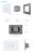 Intrerupator Dublu Cap Scara / Cruce cu Touch LIVOLO din Sticla – Standard Italian SmartElectro IntelligentHouse