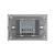 Intrerupator Dublu Cap Scara / Cruce cu Touch LIVOLO din Sticla – Standard Italian SmartElectro IntelligentHouse