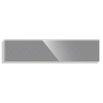 Panou 5 Intrerupatoare Duble cu Touch din Sticla LUXION SmartElectro IntelligentHouse