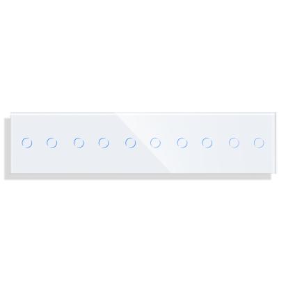 Panou 5 Intrerupatoare Duble cu Touch din Sticla LUXION SmartElectro IntelligentHouse