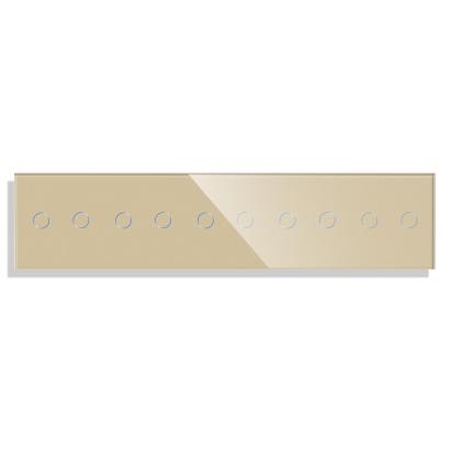 Panou 5 Intrerupatoare Duble cu Touch din Sticla LUXION SmartElectro IntelligentHouse