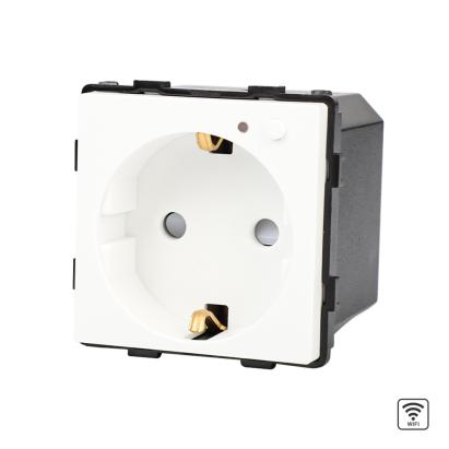 Modul Priza Inteligenta Wi-Fi cu Monitorizare Consum, Fara Rama Din Sticla LUXION SmartElectro IntelligentHouse