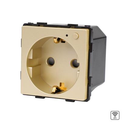 Modul Priza Inteligenta Wi-Fi cu Monitorizare Consum, Fara Rama Din Sticla LUXION SmartElectro IntelligentHouse