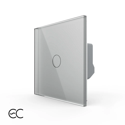 Intrerupator Simplu cu Touch LIVOLO din Sticla - Protocol ZigBee EC SmartElectro IntelligentHouse