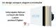 Intrerupator Rulouri cu Touch din Sticla LUXION, Protocol Zigbee Tuya SmartElectro IntelligentHouse