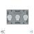 Modul Intrerupator Triplu Cap Scara / Cruce cu Touch LIVOLO, protocol ZigBee EC - standard Italian SmartElectro IntelligentHouse