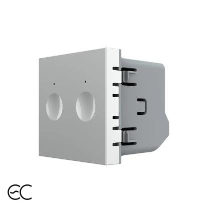 Modul Intrerupator Dublu cu Protocol Zigbee EC si Touch LIVOLO SmartElectro IntelligentHouse