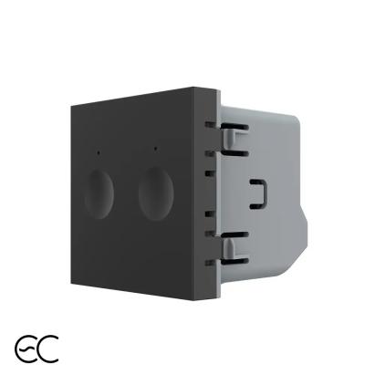 Modul Intrerupator Dublu cu Protocol Zigbee EC si Touch LIVOLO SmartElectro IntelligentHouse