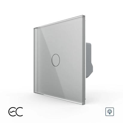 Intrerupator Simplu cu Variator si Touch LIVOLO din Sticla - Protocol ZigBee EC SmartElectro IntelligentHouse