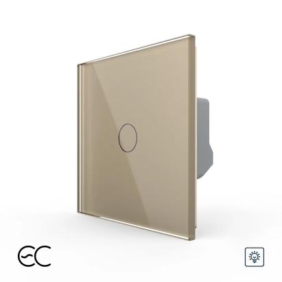 Intrerupator Simplu cu Variator si Touch LIVOLO din Sticla - Protocol ZigBee EC SmartElectro IntelligentHouse