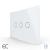 Intrerupator Triplu Cap Scara / Cruce cu Touch LIVOLO din Sticla, Standard Italian - protocol ZigBee EC SmartElectro IntelligentHouse