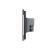 Intrerupator Triplu Cap Scara / Cruce cu Touch LIVOLO din Sticla, Standard Italian - protocol ZigBee EC SmartElectro IntelligentHouse