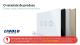 Intrerupator Triplu Cap Scara / Cruce cu Touch LIVOLO din Sticla, Standard Italian - protocol ZigBee EC SmartElectro IntelligentHouse