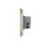 Intrerupator Triplu Cap Scara / Cruce cu Touch LIVOLO din Sticla, Standard Italian - protocol ZigBee EC SmartElectro IntelligentHouse