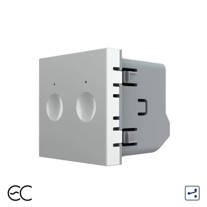 Modul Intrerupator Dublu Cap Scara / Cruce cu Touch LIVOLO - Protocol Zigbee EC SmartElectro IntelligentHouse