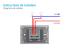 Intrerupator Dublu cu Touch LIVOLO din Sticla – Standard Italian SmartElectro IntelligentHouse