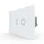 Intrerupator Dublu cu Touch LIVOLO din Sticla – Standard Italian SmartElectro IntelligentHouse